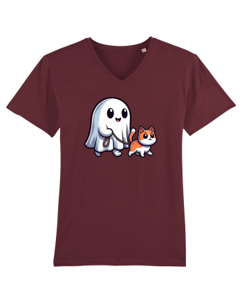 Halloween Fantoma Plimba Pisica Burgundy