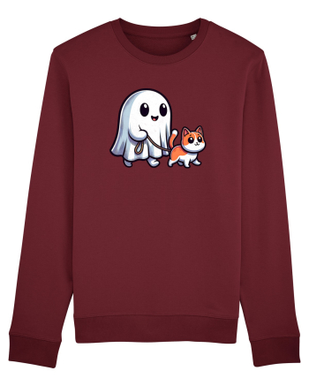 Halloween Fantoma Plimba Pisica Burgundy