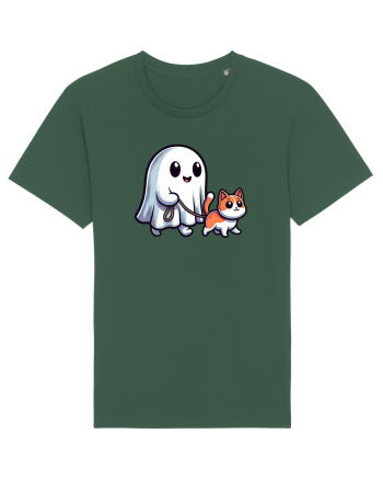 Halloween Fantoma Plimba Pisica Bottle Green