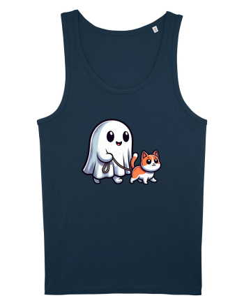 Halloween Fantoma Plimba Pisica Navy