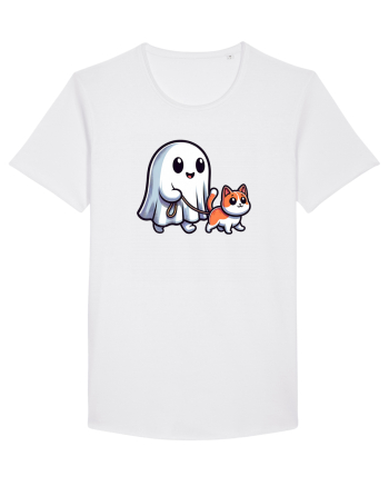Halloween Fantoma Plimba Pisica White