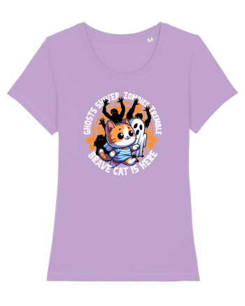 Halloween Pisica Curajoasa si Fantoma Speriata Lavender Dawn