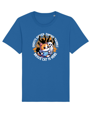 Halloween Pisica Curajoasa si Fantoma Speriata Royal Blue