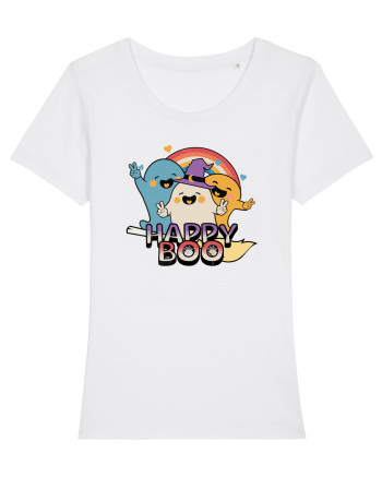 Halloween Happy Boo Fantomele Simpatice White