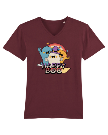 Halloween Happy Boo Fantomele Simpatice Burgundy