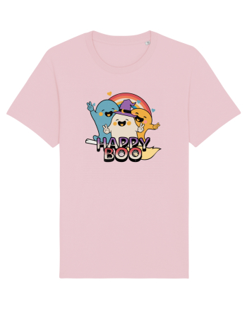 Halloween Happy Boo Fantomele Simpatice Cotton Pink
