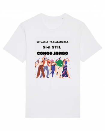 Congo jambo Tricou mânecă scurtă Unisex Rocker