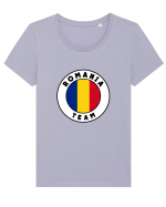 Romania Team Tricou mânecă scurtă guler larg fitted Damă Expresser