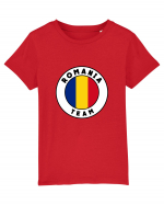 Romania Team Tricou mânecă scurtă  Copii Mini Creator