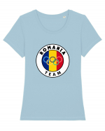 Romania-  Olympic Team Tricou mânecă scurtă guler larg fitted Damă Expresser