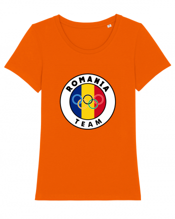 Romania-  Olympic Team Bright Orange