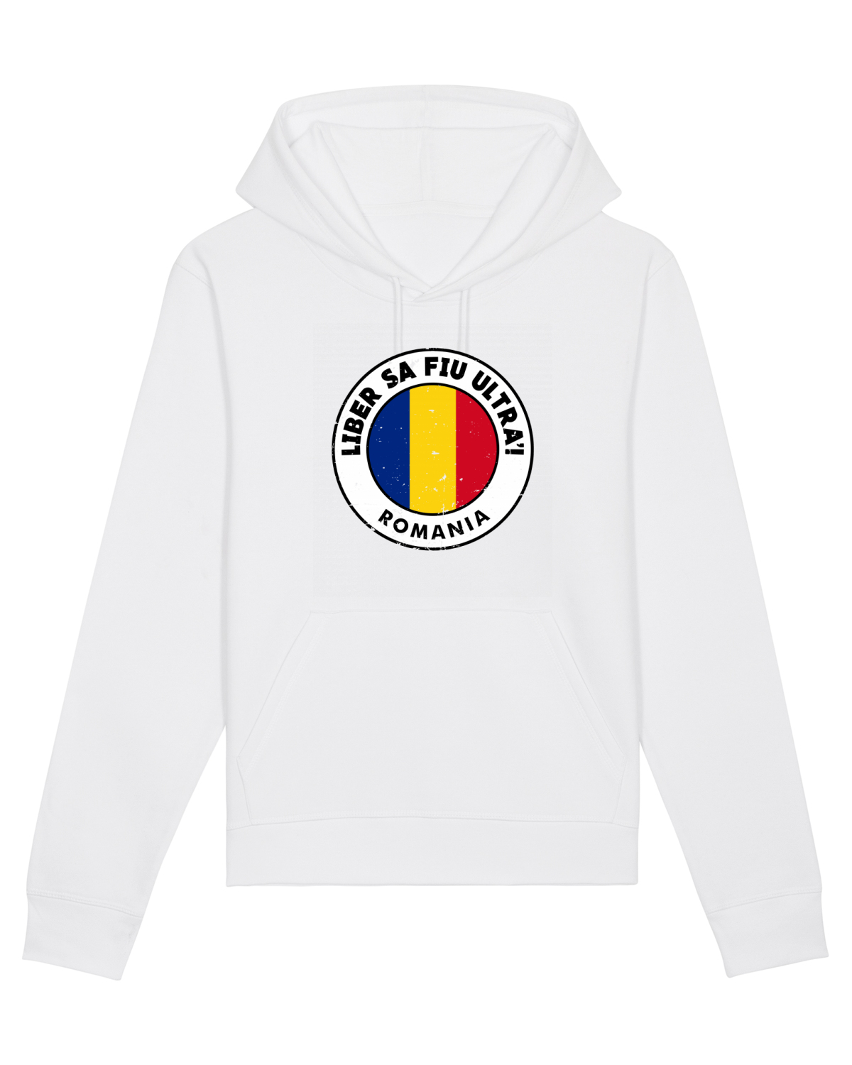 Hanorac Unisex Drummer White