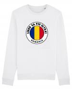 Romania - Liber sa fiu ultra'! Bluză mânecă lungă Unisex Rise