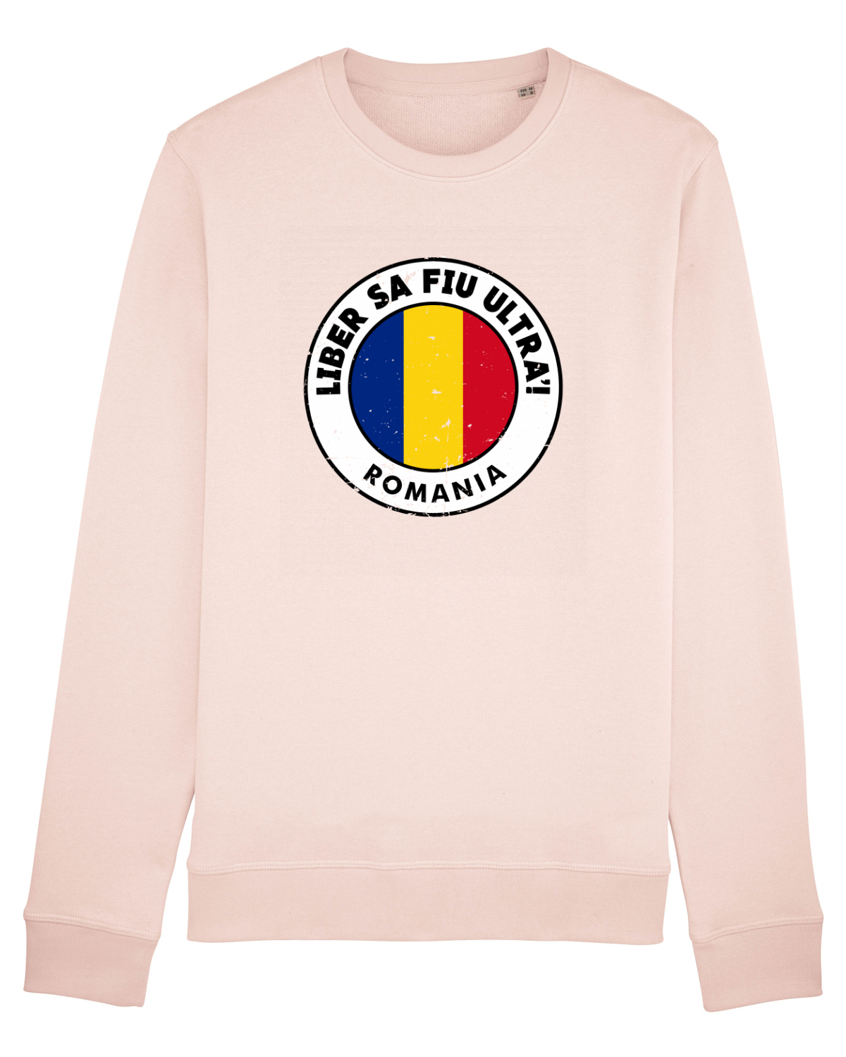 Bluză mânecă lungă Unisex Rise Candy Pink