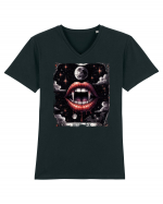 Bite Me Tricou mânecă scurtă guler V Bărbat Presenter