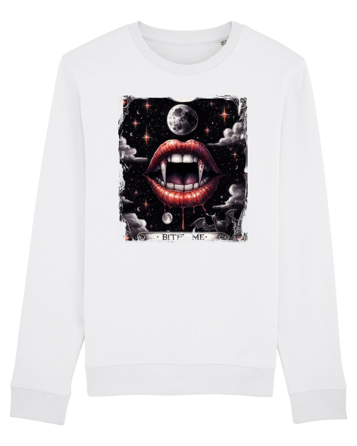 Bluză mânecă lungă Unisex Rise White