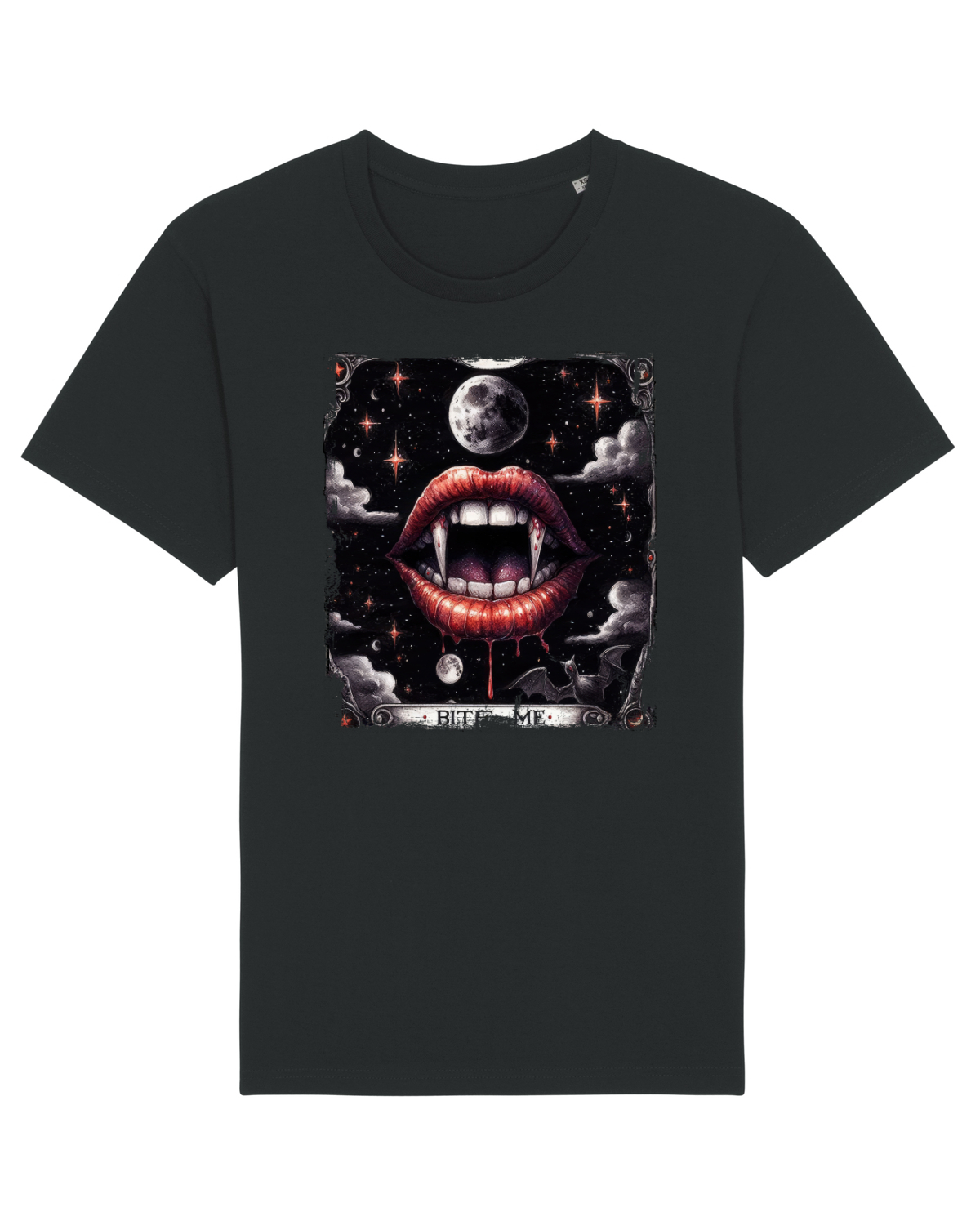 Tricou mânecă scurtă Unisex Rocker Black