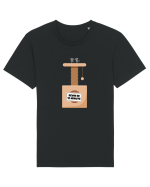 Cand pisica nu-i acasa Tricou mânecă scurtă Unisex Rocker