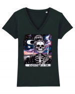 Everything Is Fine Tricou mânecă scurtă guler V Damă Evoker