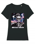 Everything Is Fine Tricou mânecă scurtă guler larg fitted Damă Expresser