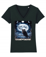 Friend Of The Night Tricou mânecă scurtă guler V Damă Evoker