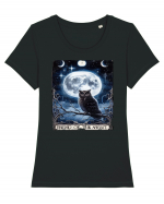 Friend Of The Night Tricou mânecă scurtă guler larg fitted Damă Expresser
