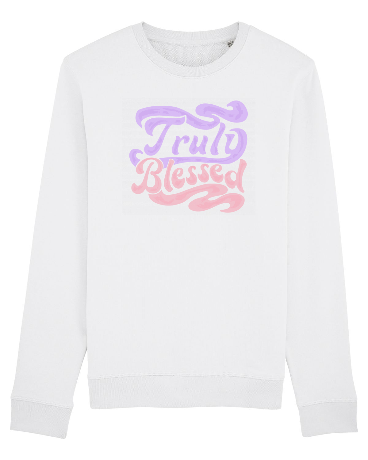 Bluză mânecă lungă Unisex Rise White