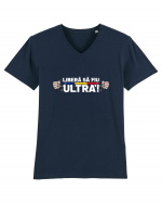 Libera sa fiu ultra! Tricou mânecă scurtă guler V Bărbat Presenter