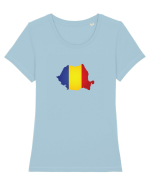 Romania Tricou mânecă scurtă guler larg fitted Damă Expresser