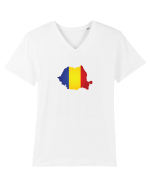 Romania Tricou mânecă scurtă guler V Bărbat Presenter