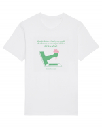 Diferenta dintre o zi buna si una proasta Tricou mânecă scurtă Unisex Rocker