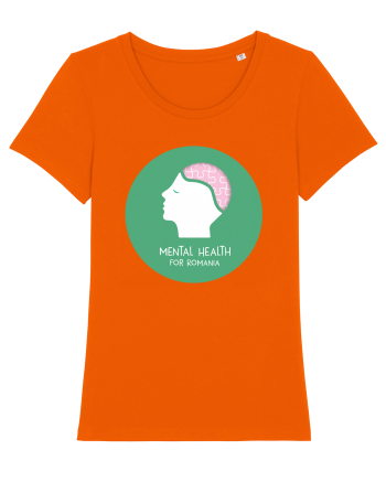Mental Health for Romania Bright Orange