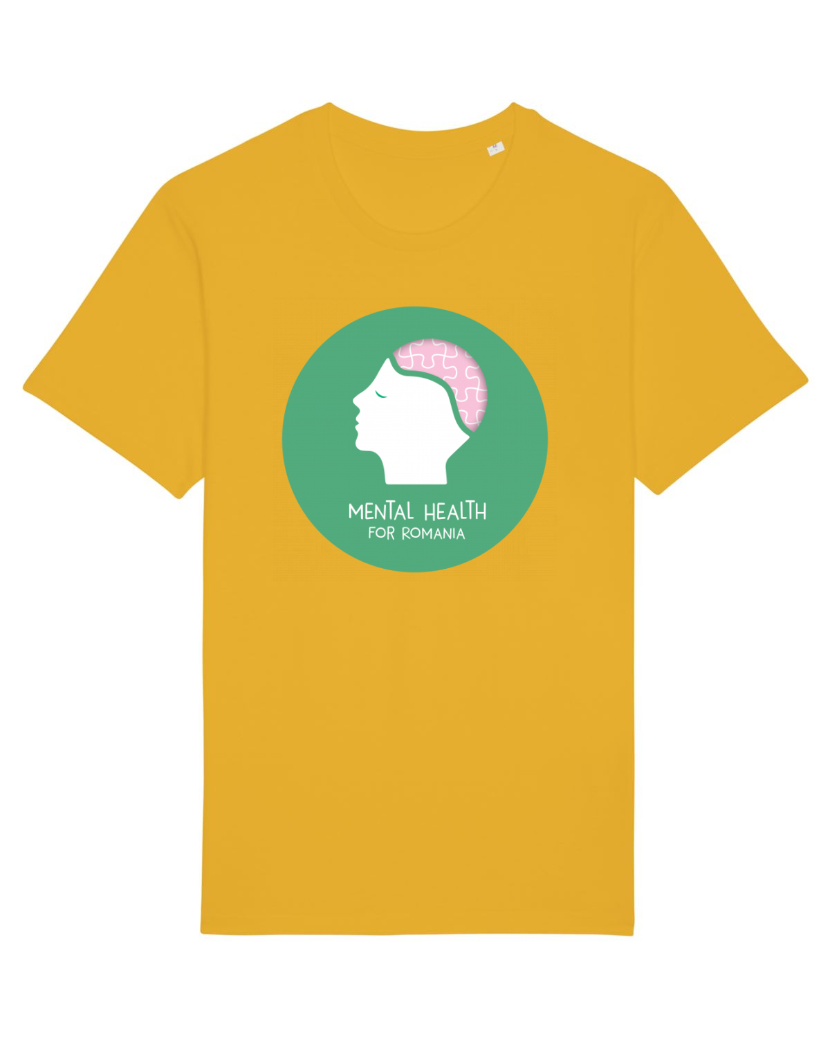 Tricou mânecă scurtă Unisex Rocker Spectra Yellow