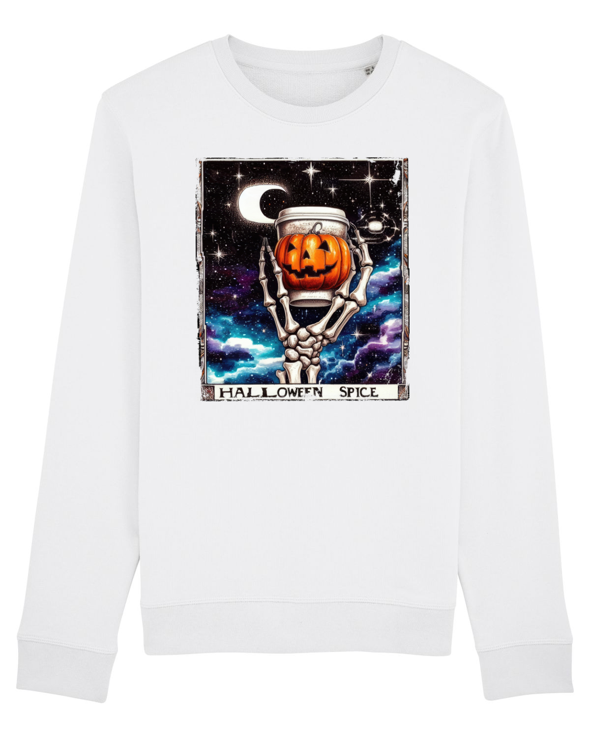 Bluză mânecă lungă Unisex Rise White