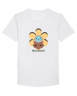 Floare Care Citește  Tricou mânecă scurtă guler larg Bărbat Skater