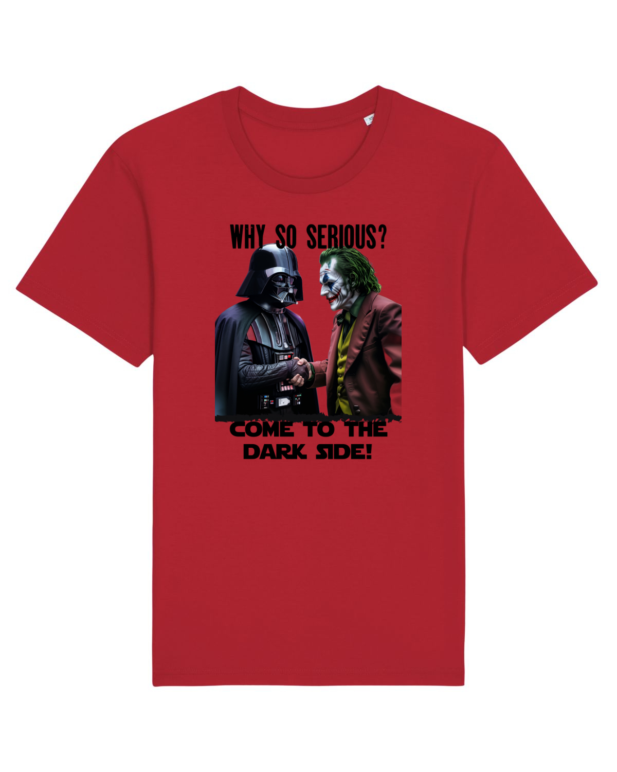 Tricou mânecă scurtă Unisex Rocker Red