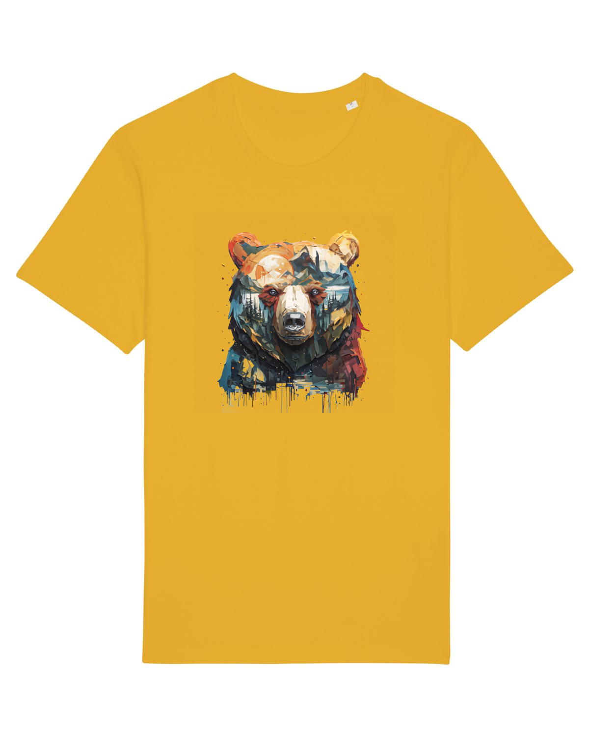 Tricou mânecă scurtă Unisex Rocker Spectra Yellow