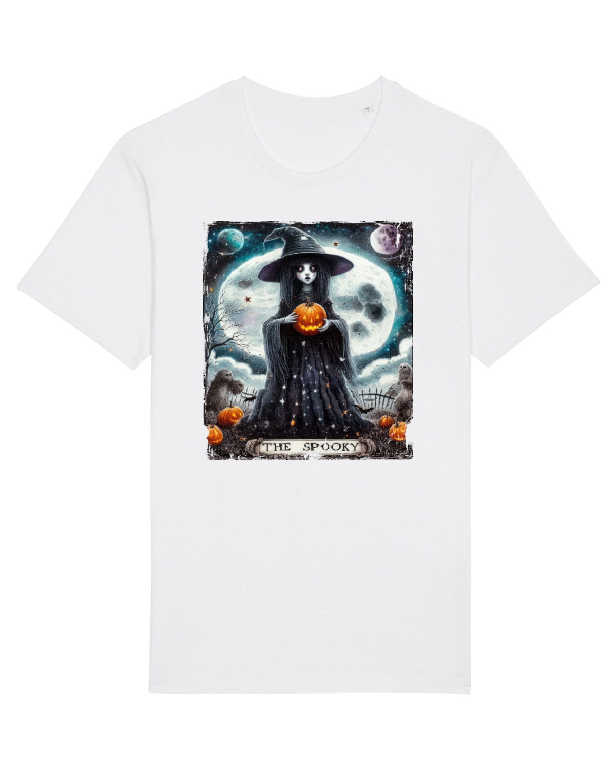 Tricou mânecă scurtă Unisex Rocker White