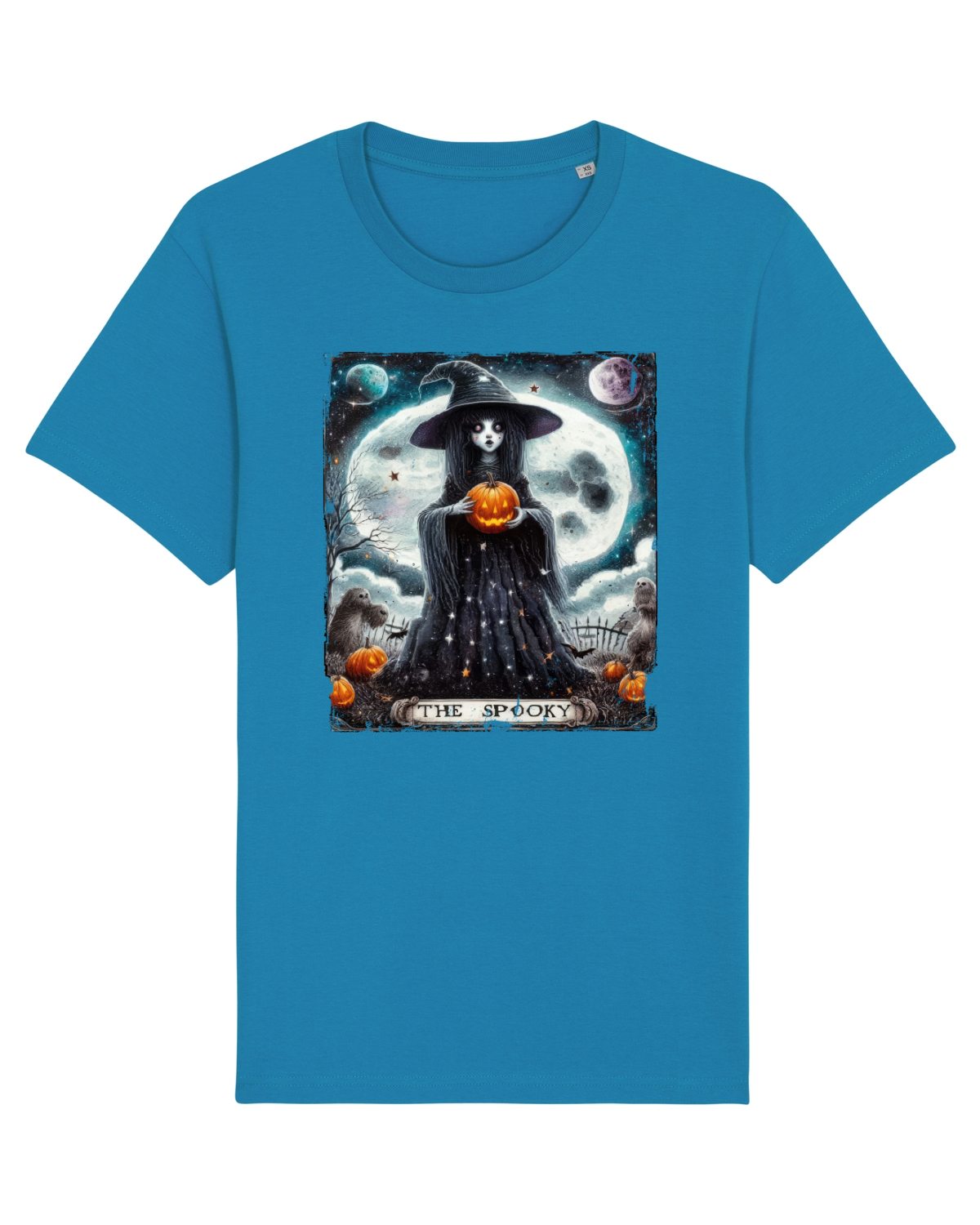 Tricou mânecă scurtă Unisex Rocker Azur