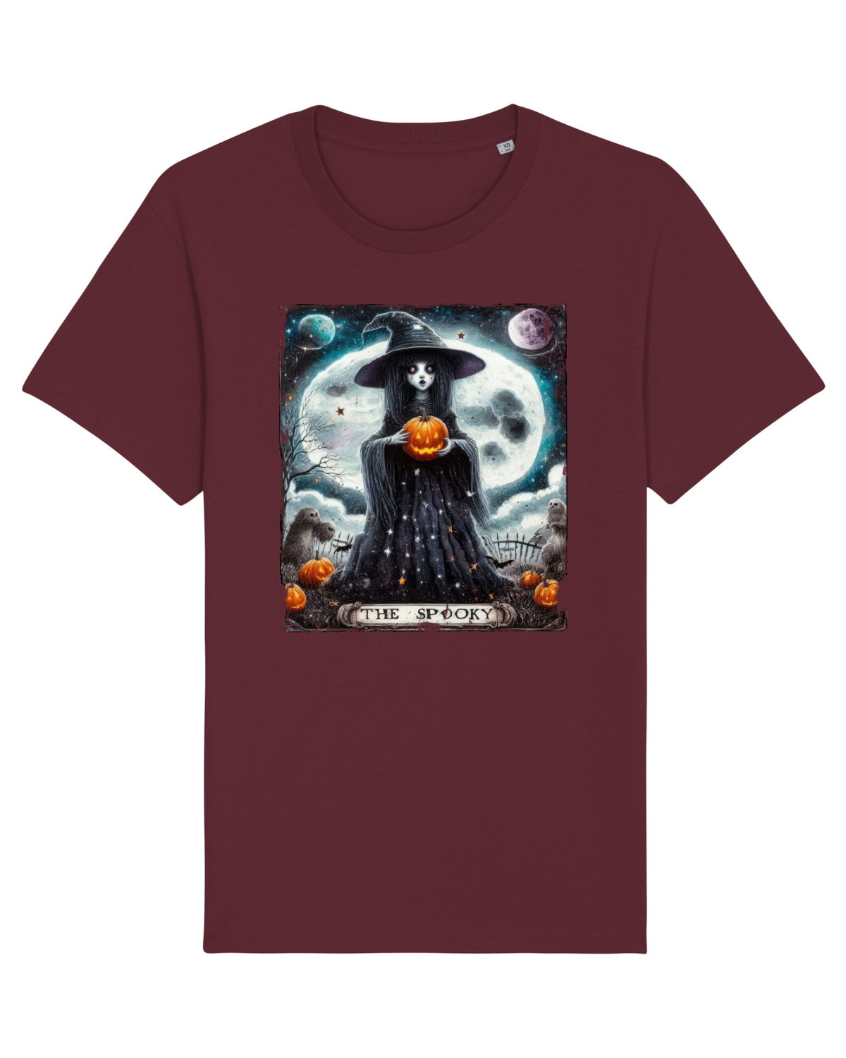 Tricou mânecă scurtă Unisex Rocker Burgundy