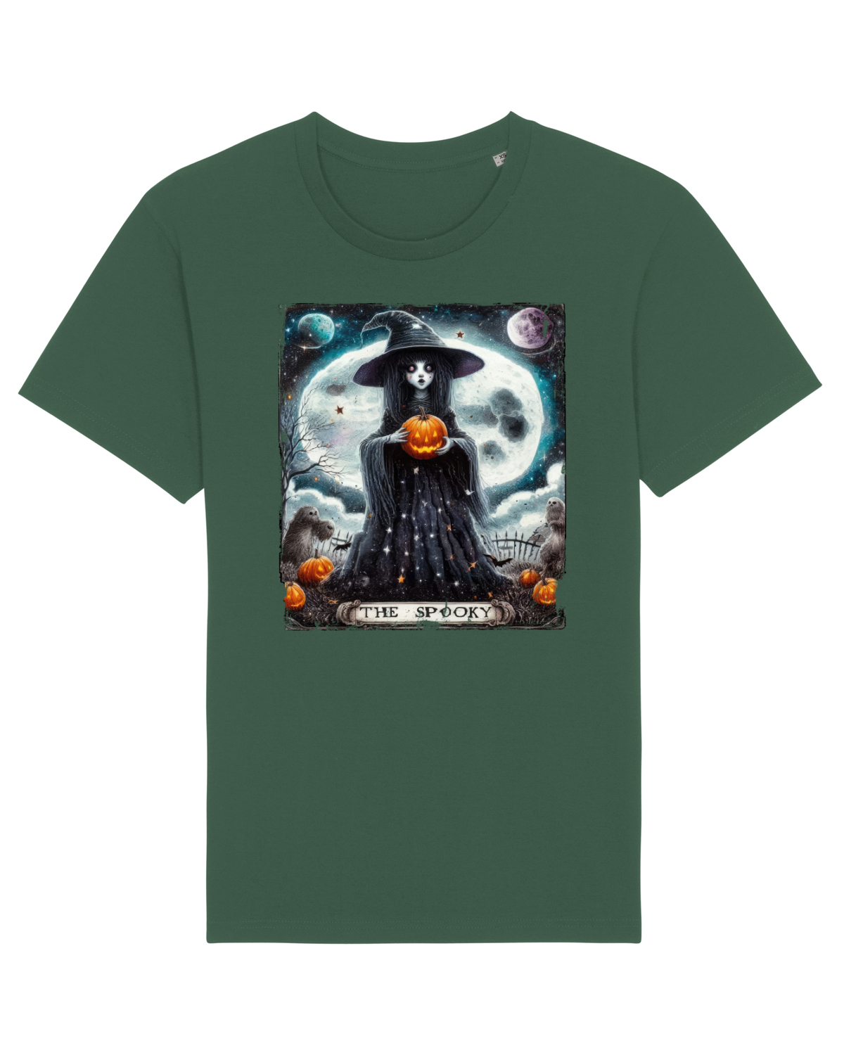 Tricou mânecă scurtă Unisex Rocker Bottle Green