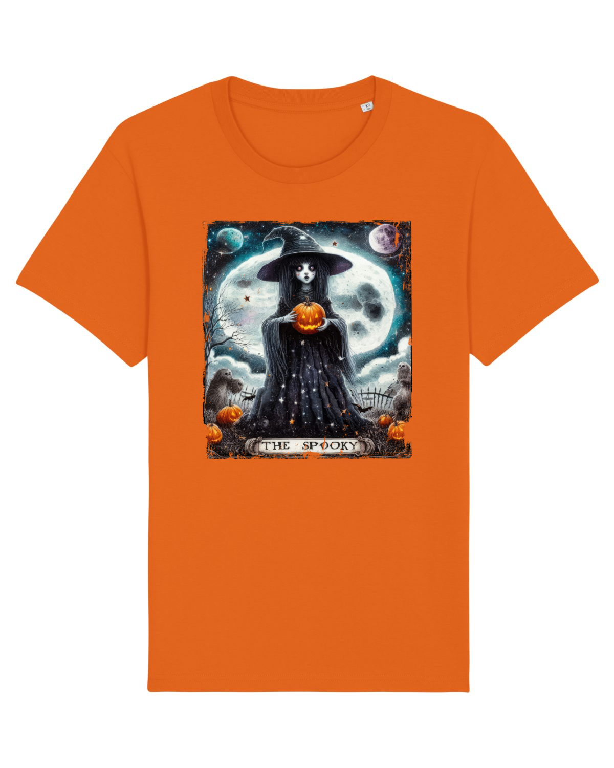 Tricou mânecă scurtă Unisex Rocker Bright Orange