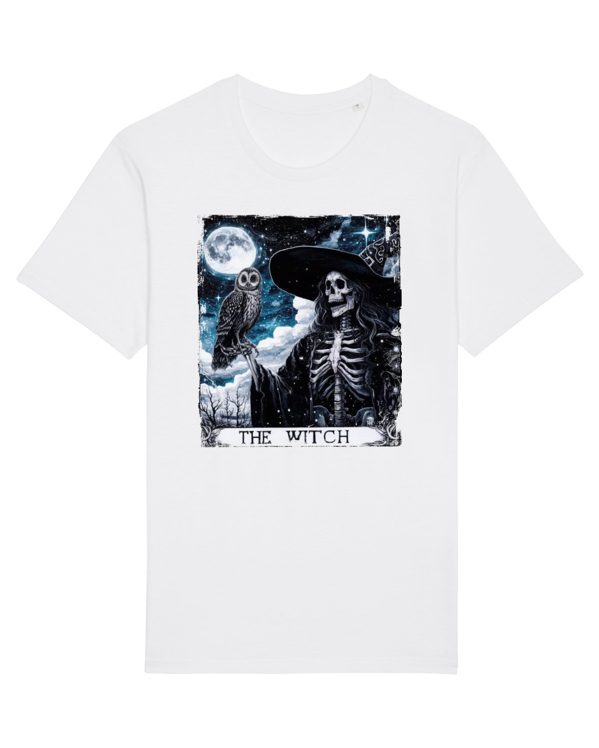 Tricou mânecă scurtă Unisex Rocker White