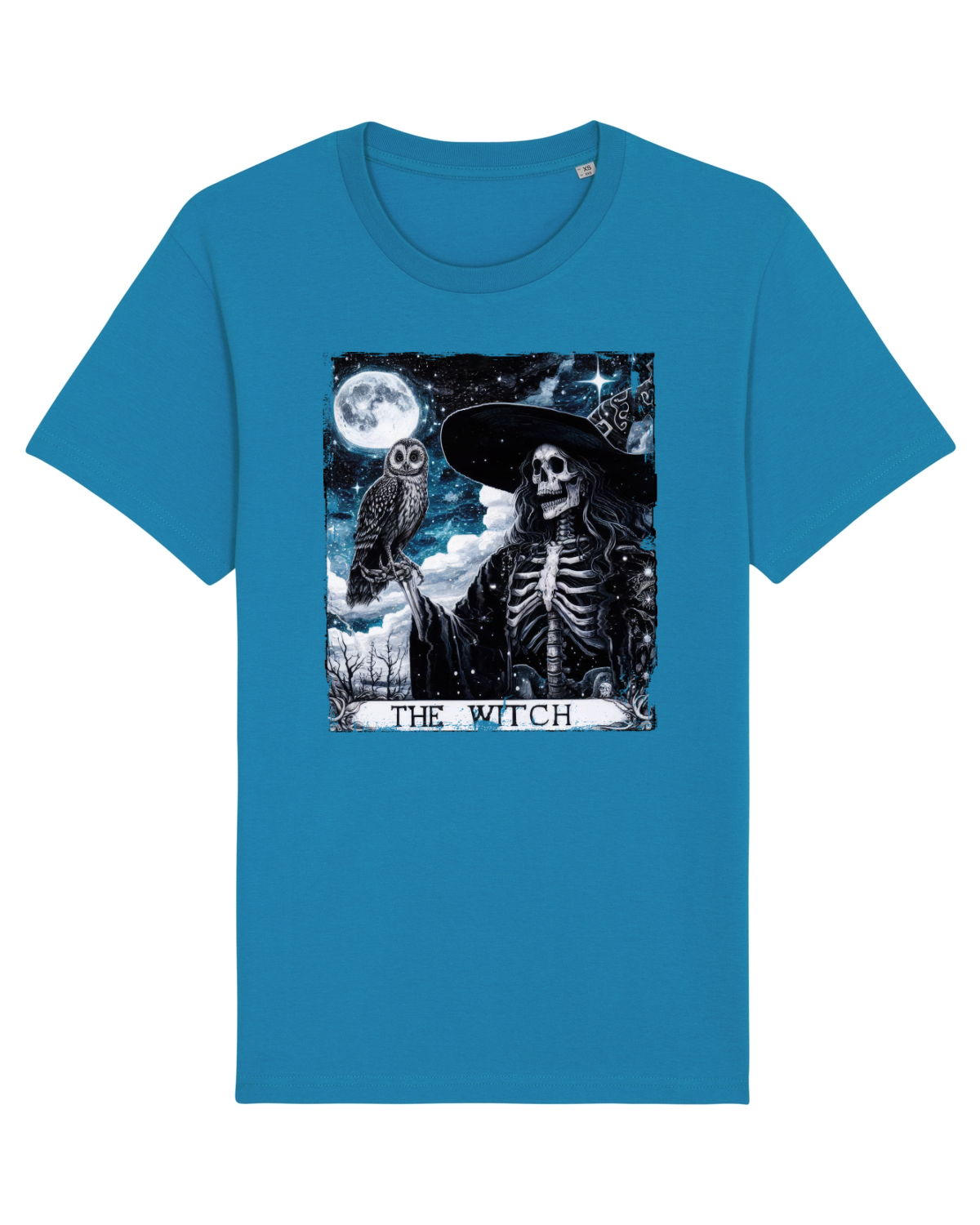 Tricou mânecă scurtă Unisex Rocker Azur