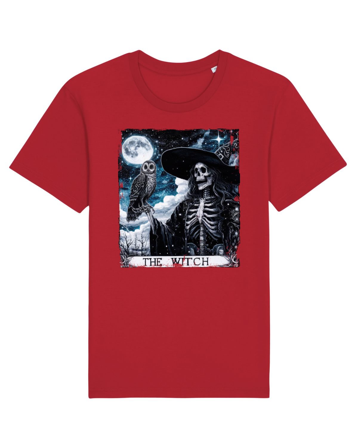 Tricou mânecă scurtă Unisex Rocker Red