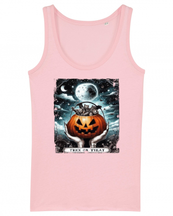 Trick Or Treat Cotton Pink