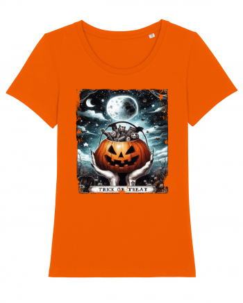 Trick Or Treat Bright Orange