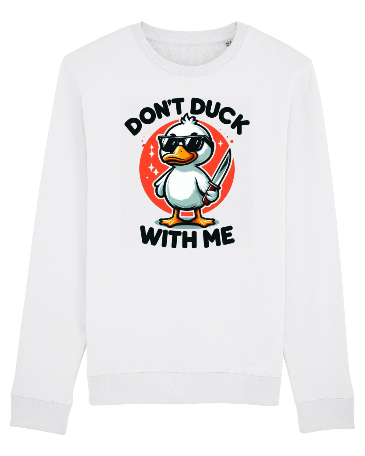 Bluză mânecă lungă Unisex Rise White