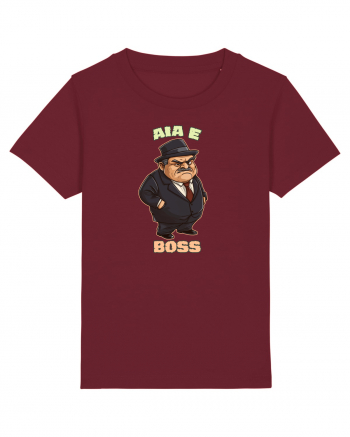 AIA E, BOSS! Burgundy