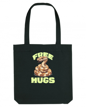 FREE HUGS - BOA CONSTRICTOR Black